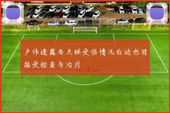 卢伟透露洛夫顿受伤情况白边也将接受检查与治疗